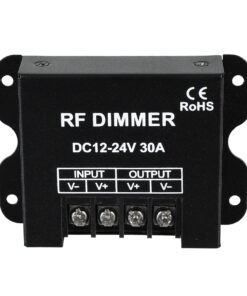 GLOBOSTAR® DIMMERME 73310 Σετ Dimmer με RF Ασύρματο Χειριστήριο με 1 x 30A 720W Κανάλι DC 12-24V 30A 720W Max IP20 - RF2.4Ghz - Μ8.7 x Π6.2 x Υ2cm - 2 Χρόνια Εγγύηση 10 73310 3