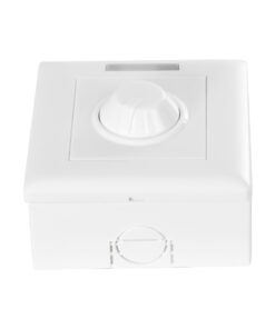 GloboStar® 73317 Επιτοίχιο Dimmer με Ασύρματο Χειριστήριο RF DC 12-24V για Μονόχρωμα Προϊόντα LED 16A Max 384W Μ9 x Π9 x Υ4.5cm - 2 Χρόνια Εγγύηση 12 73317 5