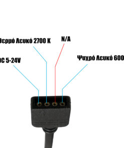 Alternative view of GLOBOSTAR® CCTCONTROLLER 73356 Σετ Dimmer / Controller με RF Ασύρματο Χειριστήριο με 2 x 3A 72W Κανάλια DC 12-24V 6A 144W Max IP20 - RF2.4Ghz - Μ8.3 x Π8.3 x Υ3.2cm - 2 Χρόνια Εγγύηση