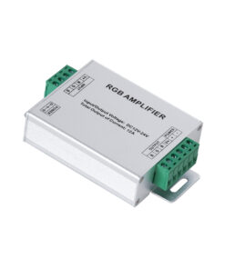 GloboStar® GloboStar® 73392 DC Power & Signal High Speed Amplifier Ενισχυτής Ισχύος & Σήματος Υψηλών Ταχυτήτων 3 Καναλιών DC 12-24V 3 x 4A 96W - Max 12A 288W - IP20 RGB Μ10.5 x Π6.5 x Υ2.5cm - 2 Years Warranty