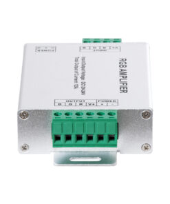 GloboStar® 73392 DC Power & Signal High Speed Amplifier Ενισχυτής Ισχύος & Σήματος Υψηλών Ταχυτήτων 3 Καναλιών DC 12-24V 3 x 4A 96W - Max 12A 288W - IP20 RGB Μ10.5 x Π6.5 x Υ2.5cm - 2 Years Warranty 10 73392 4