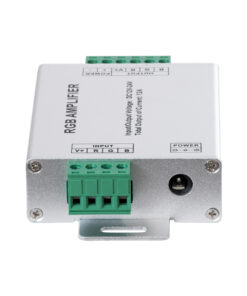 GloboStar® 73392 DC Power & Signal High Speed Amplifier Ενισχυτής Ισχύος & Σήματος Υψηλών Ταχυτήτων 3 Καναλιών DC 12-24V 3 x 4A 96W - Max 12A 288W - IP20 RGB Μ10.5 x Π6.5 x Υ2.5cm - 2 Years Warranty 11 73392 5