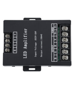 Alternative view of GLOBOSTAR® RGBAMPLIFIER 73393 DC Ενισχυτής Ισχύος & Σήματος Υψηλής Ταχύτητας με 3 x 10A 240W Κανάλια DC 12-24V 30A 720W Max IP20 - Μ11 x Π9 x Υ2.5cm - 2 Χρόνια Εγγύηση