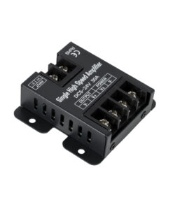 GloboStar® GloboStar® 73396 DC Power & Signal High Speed Amplifier Ενισχυτής Ισχύος & Σήματος Υψηλών Ταχυτήτων 1 Καναλιού DC 5-24V 1 x 30A 360W - Max 30A 360W - IP20 - Single Color - Μ6.3 x Π6.7 x Υ2cm - 2 Χρόνια Εγγύηση