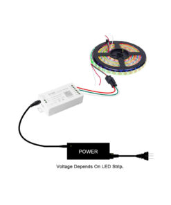 GloboStar® 73409 SP108E Ασύρματος WiFi LED FULL COLOR Magic Digital Pixel Controller iOS/Android για LED Digital Πολύχρωμα και Μονόχρωμα Προϊόντα DC 5-24V 1 x 2048 IC Max 19 73409 9