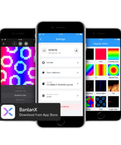 GloboStar® 73415 SP801E Ασύρματος WiFi Art-Net LED FULL COLOR Magic Digital Pixel Controller iOS/Android για LED Digital Πολύχρωμα και Μονόχρωμα Προϊόντα DC 5-24V 4 x 1024 IC Max 22 73415 11