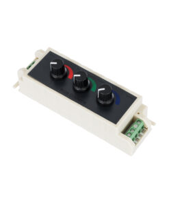 GloboStar® GloboStar® 73419 DC RGB Dimmer Controller 3 Καναλιών DC 12V 3 x 9A 144W - Max 27A 144W - IP20 Μ13 x Π4 x Υ4.5cm - 3 Χρόνια Εγγύηση