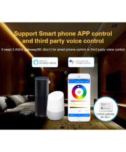 GloboStar® 73422 LS2 Mi-BOXER DC RF 2.4Ghz 5 in 1 Dimmer High Speed Controller / Dimmer 5 Καναλιών DC 12-24V 5 x 3A 72W - Max 15A 360W - IP20 RGBW+WW Μ13 x Π5 x Υ2.5cm - 5 Years Warranty 27 73422 10