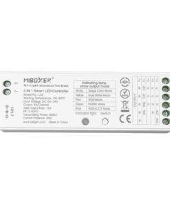 GloboStar® 73422 LS2 Mi-BOXER DC RF 2.4Ghz 5 in 1 Dimmer High Speed Controller / Dimmer 5 Καναλιών DC 12-24V 5 x 3A 72W - Max 15A 360W - IP20 RGBW+WW Μ13 x Π5 x Υ2.5cm - 5 Years Warranty 20 73422 3