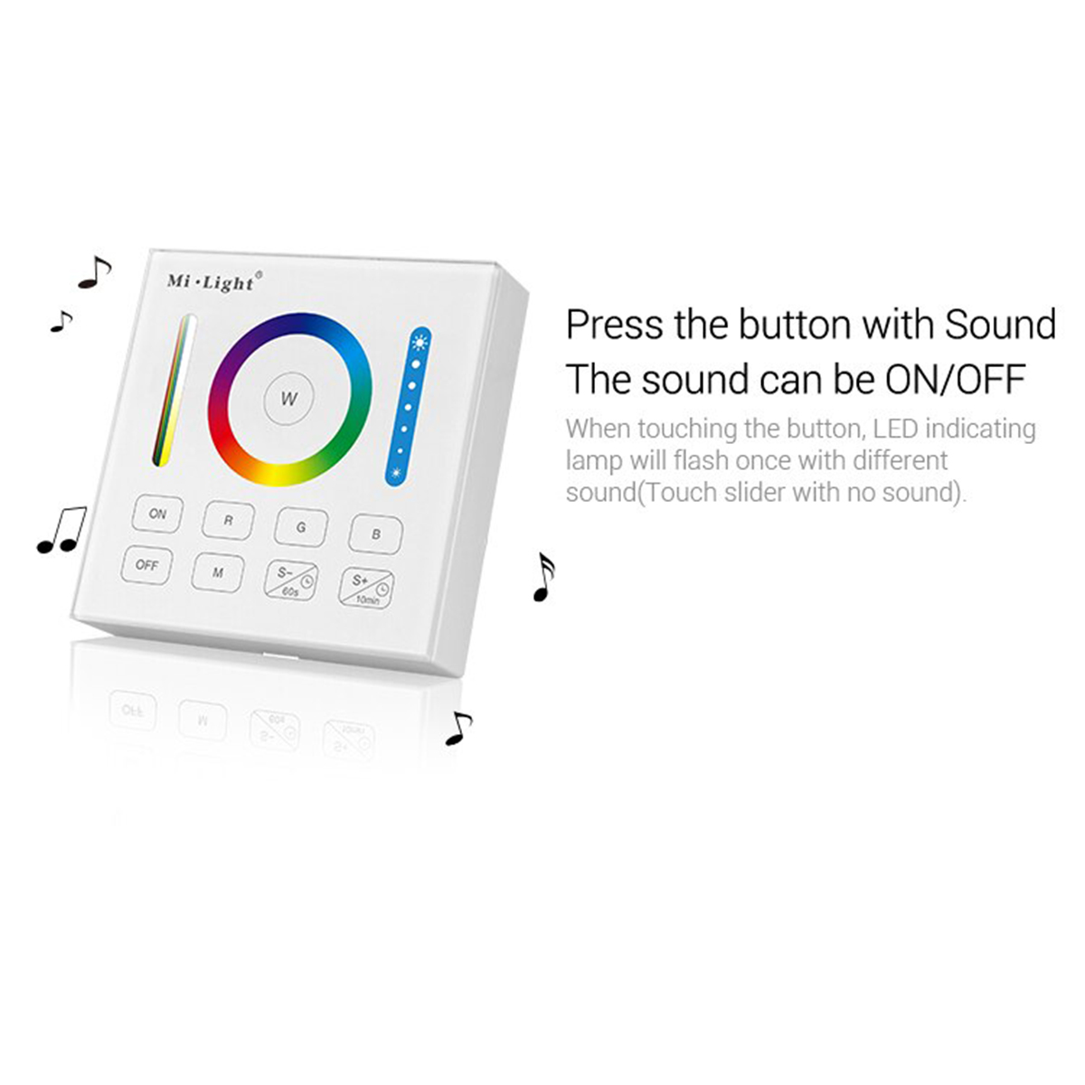 GloboStar® 73425 Mi-Light B0 LED RGBW+WW+CCT Smart Ασύρματο Χειριστήριο Αφής 2.4G RF Φορητό/Τοίχου με Μπαταρία για όλα τα Mi-Light Controller Box 13 GloboStar® 73425 Mi-Light B0 LED RGBW+WW+CCT Smart Ασύρματο Χειριστήριο Αφής 2.4G RF Φορητό/Τοίχου με Μπαταρία για όλα τα Mi-Light Controller Box - Image 12