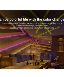 GloboStar® 73425 Mi-Light B0 LED RGBW+WW+CCT Smart Ασύρματο Χειριστήριο Αφής 2.4G RF Φορητό/Τοίχου με Μπαταρία για όλα τα Mi-Light Controller Box 33 73425 16