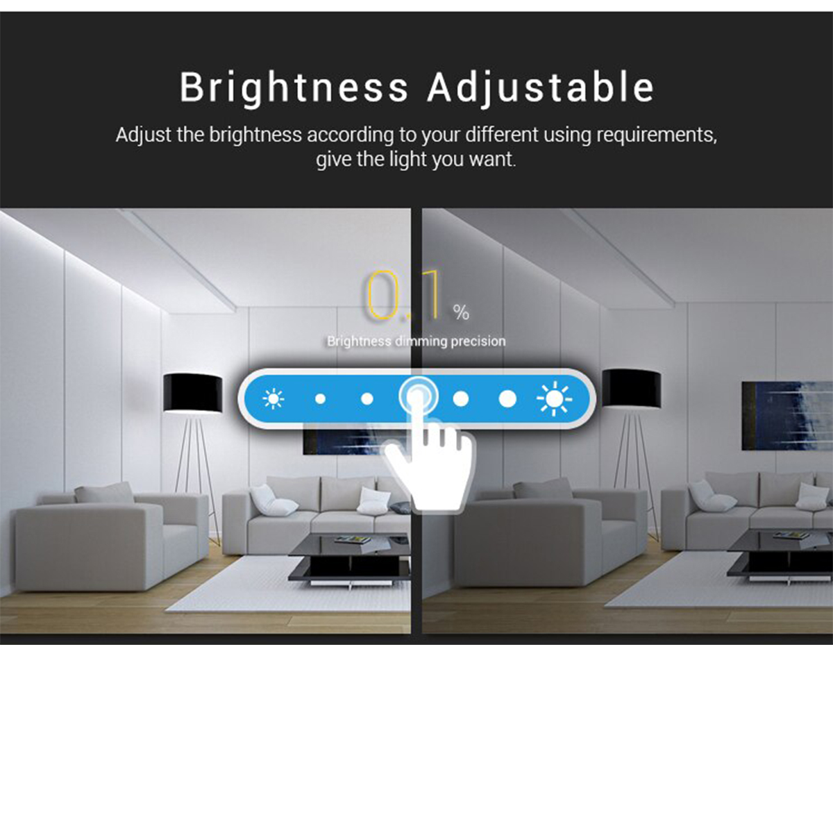 GloboStar® 73425 Mi-Light B0 LED RGBW+WW+CCT Smart Ασύρματο Χειριστήριο Αφής 2.4G RF Φορητό/Τοίχου με Μπαταρία για όλα τα Mi-Light Controller Box 8 GloboStar® 73425 Mi-Light B0 LED RGBW+WW+CCT Smart Ασύρματο Χειριστήριο Αφής 2.4G RF Φορητό/Τοίχου με Μπαταρία για όλα τα Mi-Light Controller Box - Image 7