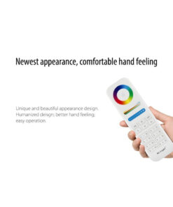 GloboStar® 73426 FUT089 Mi-Light Ασύρματο Χειριστήριο Αφής RF 2.4Ghz 8 Group για όλα τα RGBW+WW Mi-BOXER Controller DC 3V 2 x AAA - IP20 Λευκό - Μ15.6 x Π5.4 x Υ2.5cm - 5 Years Warranty 26 73426 8