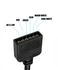 Alternative view of GLOBOSTAR® CONTROLI 73427 Σετ Dimmer / Controller με RF Ασύρματο Χειριστήριο με 5 x 1.2A 28.8W Κανάλια DC 5-24V 6A 144W Max IP20 - RF2.4Ghz - Μ30 x Π1.7 x Υ1.1cm - 2 Χρόνια Εγγύηση