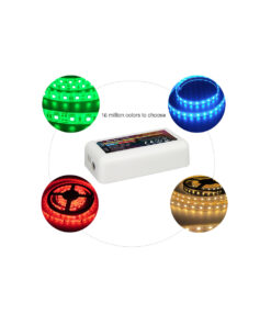 GLOBOSTAR® MiBOXER-FUT039 73433 Δέκτης Dimmer / Controller με 5 x 6A 144W Κανάλια DC 12-24V 10A 240W Max IP20 - RF2.4Ghz Group Zone - Μ8.5 x Π4.5 x Υ2.2cm - 5 Χρόνια Εγγύηση 12 73433 4