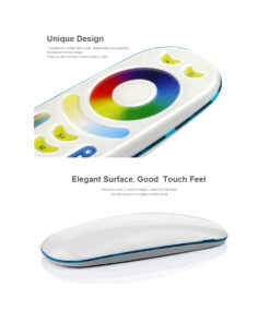 GloboStar® 73434 FUT092 Mi-Light Ασύρματο Χειριστήριο Αφής RF 2.4Ghz 4 Group για όλα τα RGBW+WW Mi-BOXER Controller DC 3V 2 x AAA - IP20 Λευκό - Μ13.7 x Π5.5 x Υ2cm - 5 Years Warranty 14 73434 5