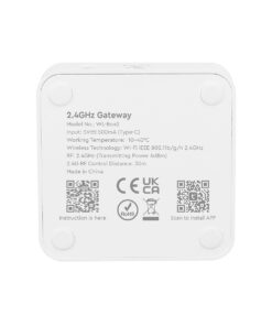 GloboStar® 73436 WL-BOX2 Mi-BOXER Smart Gateway Bridge Adapter WiFi to RF 2.4Ghz - Tuya Smart APP - USB Type-C DC 5V - IP20 Μ6.4 x Π6.4 x Υ1.5cm - 5 Years Warranty 13 73436 6