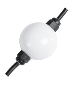 GloboStar® GloboStar® 73722 Digital Pixel Addressable Facade Module Chain String with 20 Spots - Ψηφιακή Αλυσίδα - Γιρλάντα με 20 Σποτ LED SMD 3535 30W 60LED 20PIXEL SPI/TTL Protocol IC WS2811/SM16703P 1300lm 360° DC 24V Αδιάβροχο IP67 Πολύχρωμο RGB - Φ5 x Μ460cm - 3 Χρόνια Εγγύηση