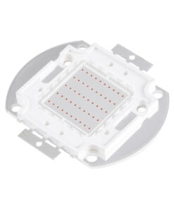 Alternative view of GloboStar® 73768 Υψηλής Ισχύος LED COB BRIDGELUX 50W 2500lm DC 20-24V - Μ5.6 x Π5.2 x Υ0.6cm - Κόκκινο - 2 Χρόνια Εγγύηση