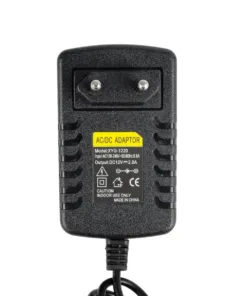 GLOBOSTAR® LUMIPLAST 73072 Τροφοδοτικό/Μετασχηματιστής SELV 24W 2A DC 12V IP20 - AC 220-240V σε DC 12V - Μ5 x Π7.5 x Υ8cm - 2 Χρόνια Εγγύηση 6 73831 3