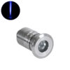GloboStar® GLOBOSTAR® UNDERWATER-DANI 90413 Υποβρύχιο Χωνευτό Σποτ για Σιντριβάνια/Πισίνες LED 1W 80lm 5° DC 24V Αδιάβροχο IP68 Μπλε Dimmable - Ανοξείδωτο Ατσάλι 304 - Φ3 x Υ5cm - Q2.4cm - 3 Χρόνια Εγγύηση