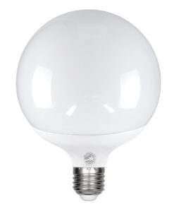 GloboStar® GloboStar® 60044 Λάμπα LED E27 G125 Γλόμπος 20W 1880lm 260° AC 220-240V IP20 Φ12.5 x Υ16cm Θερμό Λευκό 2700K - 3 Years Warranty