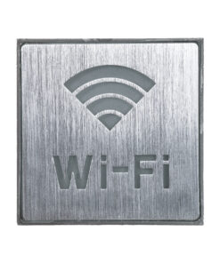 Alternative view of GloboStar® SENSATI 75657 Φωτιστικό Τοίχου Ένδειξης Wi-Fi LED 1W AC 220-240V IP20 - Σώμα Αλουμινίου - Μ11 x Π11 x Υ3cm - Μπλε