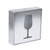 GloboStar® SENSATI 75662 Φωτιστικό Τοίχου Ένδειξης GLASS OF WINE LED 1W AC 220-240V IP20 - Σώμα Αλουμινίου - Μ11 x Π11 x Υ3cm - Πορτοκαλί 1 GloboStar® GloboStar® SENSATI 75662 Φωτιστικό Τοίχου Ένδειξης GLASS OF WINE LED 1W AC 220-240V IP20 - Σώμα Αλουμινίου - Μ11 x Π11 x Υ3cm - Πορτοκαλί