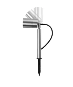 Alternative view of GloboStar® 75580 Προβολάκι Κήπου Καρφωτό 1xGU10 STAINLESS STEEL Αδιάβροχο IP67