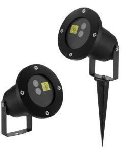 Alternative view of GloboStar® 75598 Προβολάκι Κήπου Καρφωτό - Δαπέδου Laser 30W 60° AC 230V Αδιάβροχο IP67 με Ασύρματο Χειριστήριο RF 2.4Ghz Πράσινο - Κόκκινο