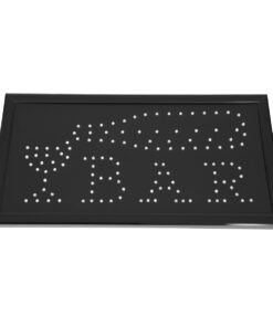 Alternative view of GloboStar® 75689 Φωτιστικό Ταμπέλα LED Σήμανσης BAR με Πρίζα AC 230V Μ48xΠ25xΥ2cm
