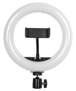 Alternative view of GloboStar® 75800 Professional Digital Ring Light Φ20cm LED SMD 20W 2000lm 180° DC 5V με Καλώδιο Τροφοδοσίας USB - Ενσωματωμένο Χειριστήριο Εναλλαγής Χρωμάτων & 1 Βάση Τηλεφώνου - Πολύχρωμο RGBW+WW Dimmable