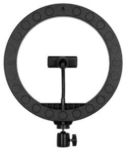 GloboStar® 75801 Professional Digital Ring Light Φ26cm LED SMD 30W 3000lm 180° DC 5V με Καλώδιο Τροφοδοσίας USB - Ενσωματωμένο Χειριστήριο Εναλλαγής Χρωμάτων & 1 Βάση Τηλεφώνου - Πολύχρωμο RGBW+WW Dimmable 16 75801 5