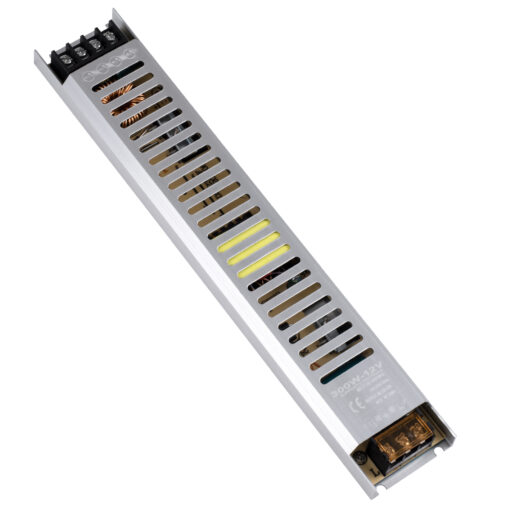 GloboStar® GloboStar® 73029 Μεταλλικό Τροφοδοτικό PELV Ultra Slim για Προϊόντα LED 300W 25A - AC 220-240V σε DC 12V - IP20 L31 x W5.4 x H2.3cm - 3 Χρόνια Εγγύηση