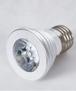 Alternative view of GloboStar® 76066 Σποτ LED E27 MR16 3W 200lm 90° AC 220-240V IP20 Φ5 x Υ8.5cm - Εναλλαγή Φωτισμού μέσω Τηλεχειριστηρίου RGB - Dimmable - 2 Χρόνια Εγγύηση