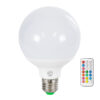 GloboStar® GloboStar® 76071 Λάμπα LED E27 G95 Γλόμπος 12W 780lm 260° AC 220-240V IP20 Φ9.5 x Υ14cm - Εναλλαγή Φωτισμού μέσω Τηλεχειριστηρίου - Πολύχρωμο RGB+WW - 2 Years Warranty