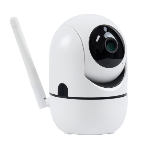 GloboStar® GloboStar® 76078 Table Camera WiFi HD 1080P 3MP 350° Two Way Audio & Motion Detection - Night Vision - Επιτραπέζια Κάμερα WiFi HD 1080P 350° Διπλή Κατέυθυνση Ομιλίας με Ανιχνευτή Κίνησης - Following Face Auto Tracking - Λευκό