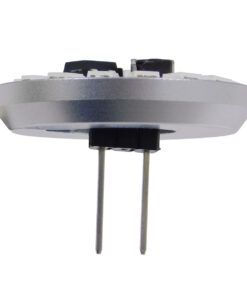 GLOBOSTAR® G4BACK 76108 Λάμπα G4 LED 3W 315lm 120° DC 12-24V IP20 Φυσικό Λευκό 4500K Dimmable - Sanan SMD Chip - Back Pin - Μ2.9 x Π2.9 x Υ0.8cm - 2 Χρόνια Εγγύηση 6 76108 3