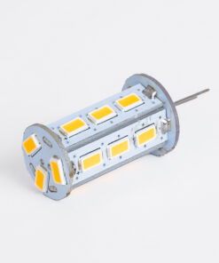 GLOBOSTAR® G4BACK 76134 Λάμπα G4 LED 5W 450lm 320° DC 12-24V IP20 Θερμό Λευκό 2700K Dimmable - Sanan SMD Chip - Back Pin - Μ1.8 x Π1.8 x Υ4.3cm - 2 Χρόνια Εγγύηση 7 76134 2