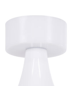 GloboStar® DOLLY 76466 Επιτραπέζιο Φωτιστικό Πορτατίφ LED 1.5W 105lm 120° DC 5V IP44 CCT Θερμό Λευκό 2700K - Φυσικό Λευκό 4500K - Ψυχρό Λευκό 6000K Dimmable Λευκό Πλαστικό - Μ9 x Π9 x Υ21cm - 2 Xρόνια Εγγύηση 17 76466 6