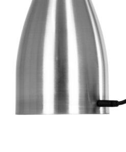 GloboStar® DOLLY 76468 Επαναφορτιζόμενο Επιτραπέζιο Φωτιστικό Πορτατίφ LED 1.5W 105lm 120° DC 5V IP44 CCT Ultra Θερμό 1500K - Φυσικό Λευκό 4500K - Ψυχρό Λευκό 6000K Dimmable Ασημί & Λευκό Πλαστικό - Μ9 x Π9 x Υ21cm - 2 Χρόνια Εγγύηση 17 76468 5