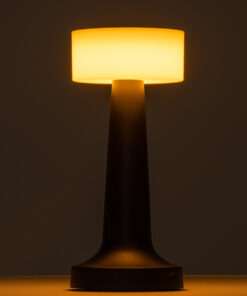 GloboStar® NANNA 76471 Επαναφορτιζόμενο Επιτραπέζιο Φωτιστικό Πορτατίφ LED 1.5W 105lm 120° DC 5V IP44 CCT Ultra Θερμό 1500K - Φυσικό Λευκό 4500K - Ψυχρό Λευκό 6000K Dimmable Λευκό Πλαστικό - Μ9 x Π9 x Υ21cm - 2 Χρόνια Εγγύηση 19 76471 8