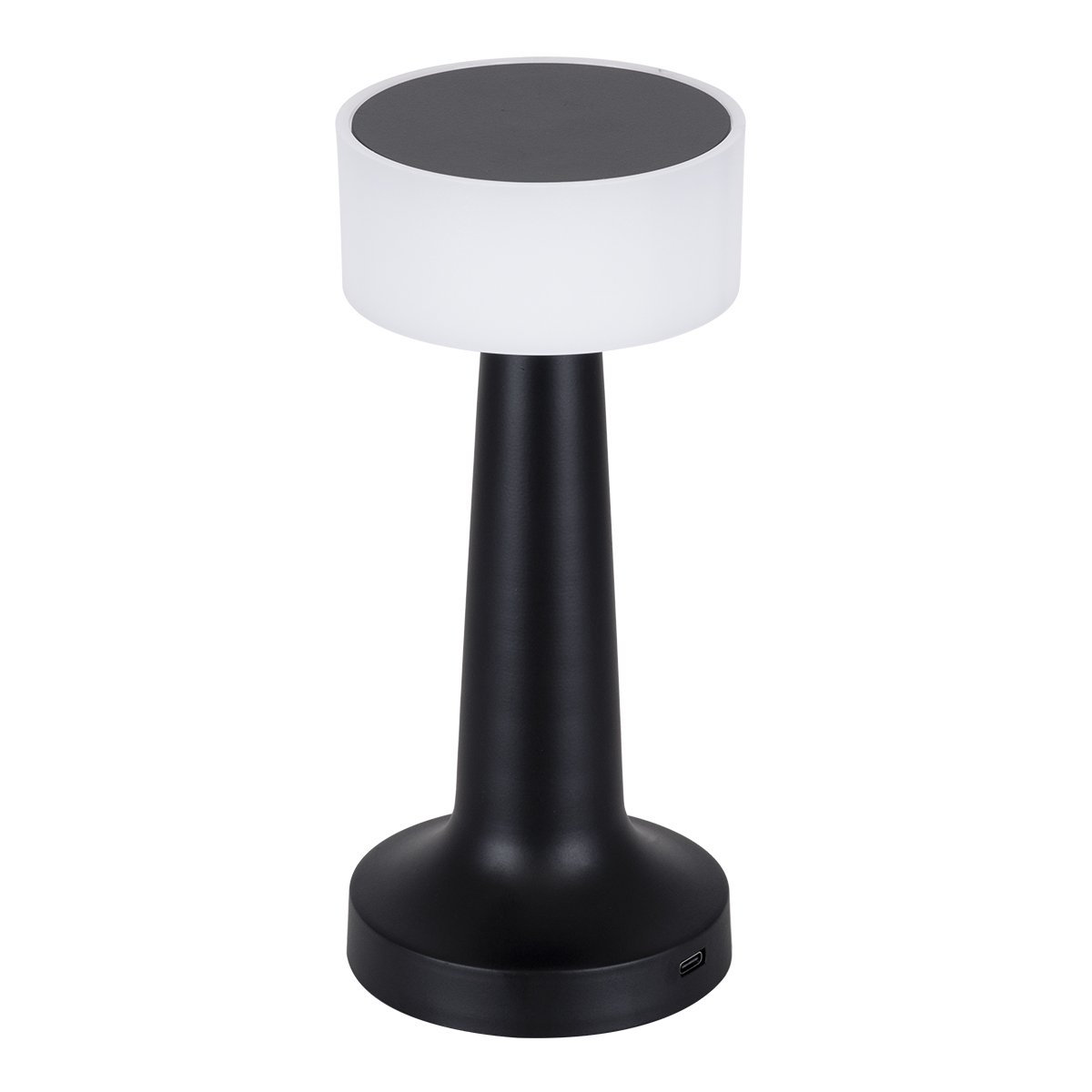 GloboStar® NANNA 76472 Επαναφορτιζόμενο Επιτραπέζιο Φωτιστικό Πορτατίφ LED 1.5W 105lm 120° DC 5V IP44 CCT Ultra Θερμό 1500K - Φυσικό Λευκό 4500K - Ψυχρό Λευκό 6000K Dimmable Μαύρο & Λευκό Πλαστικό - Μ9 x Π9 x Υ21cm - 2 Χρόνια Εγγύηση 5 GloboStar® NANNA 76472 Επαναφορτιζόμενο Επιτραπέζιο Φωτιστικό Πορτατίφ LED 1.5W 105lm 120° DC 5V IP44 CCT Ultra Θερμό 1500K - Φυσικό Λευκό 4500K - Ψυχρό Λευκό 6000K Dimmable Μαύρο & Λευκό Πλαστικό - Μ9 x Π9 x Υ21cm - 2 Χρόνια Εγγύηση - Image 3