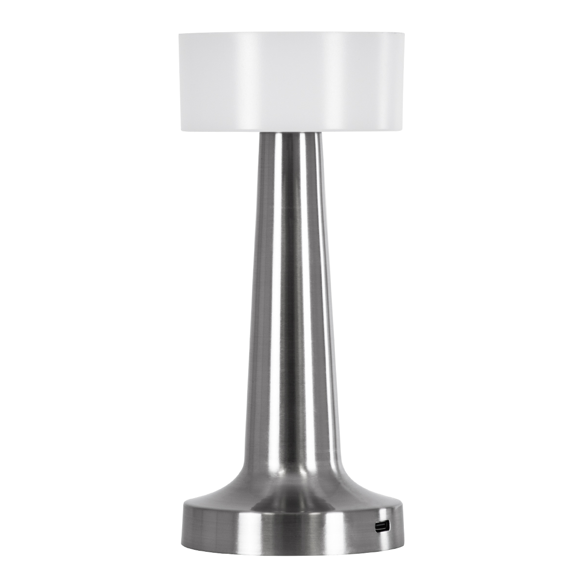 GloboStar® NANNA 76473 Επαναφορτιζόμενο Επιτραπέζιο Φωτιστικό Πορτατίφ LED 1.5W 105lm 120° DC 5V IP44 CCT Ultra Θερμό 1500K - Φυσικό Λευκό 4500K - Ψυχρό Λευκό 6000K Dimmable Ασημί & Λευκό Πλαστικό - Μ9 x Π9 x Υ21cm - 2 Χρόνια Εγγύηση 4 GloboStar® NANNA 76473 Επαναφορτιζόμενο Επιτραπέζιο Φωτιστικό Πορτατίφ LED 1.5W 105lm 120° DC 5V IP44 CCT Ultra Θερμό 1500K - Φυσικό Λευκό 4500K - Ψυχρό Λευκό 6000K Dimmable Ασημί & Λευκό Πλαστικό - Μ9 x Π9 x Υ21cm - 2 Χρόνια Εγγύηση - Image 2