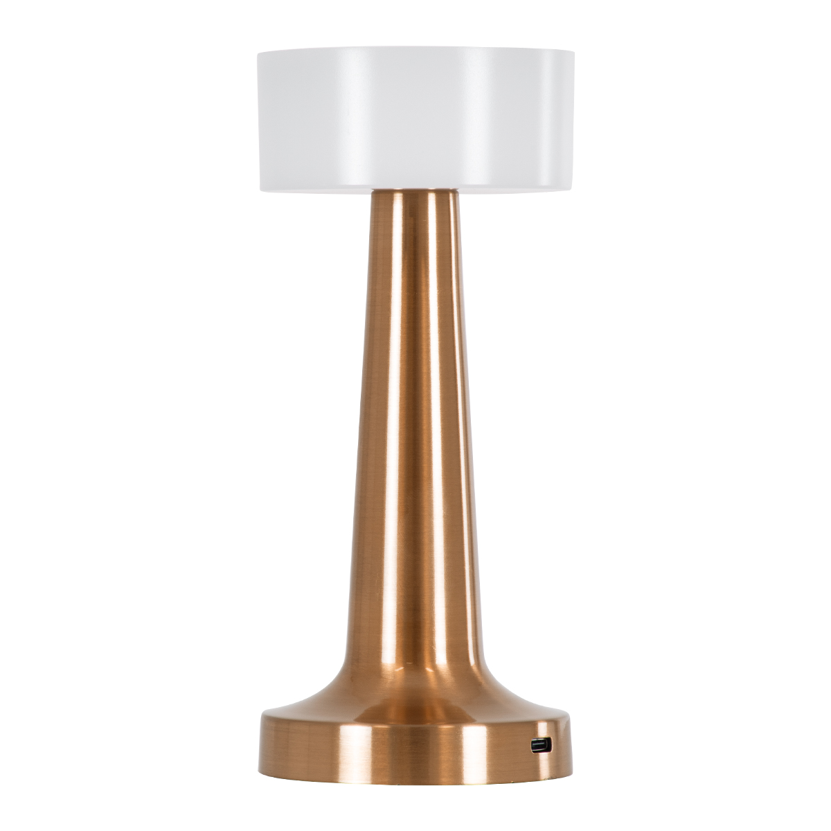 GloboStar® NANNA 76474 Επαναφορτιζόμενο Επιτραπέζιο Φωτιστικό Πορτατίφ LED 1.5W 105lm 120° DC 5V IP44 CCT Ultra Θερμό 1500K - Φυσικό Λευκό 4500K - Ψυχρό Λευκό 6000K Dimmable Χάλκινο & Λευκό Πλαστικό - Μ9 x Π9 x Υ21cm - 2 Χρόνια Εγγύηση 4 GloboStar® NANNA 76474 Επαναφορτιζόμενο Επιτραπέζιο Φωτιστικό Πορτατίφ LED 1.5W 105lm 120° DC 5V IP44 CCT Ultra Θερμό 1500K - Φυσικό Λευκό 4500K - Ψυχρό Λευκό 6000K Dimmable Χάλκινο & Λευκό Πλαστικό - Μ9 x Π9 x Υ21cm - 2 Χρόνια Εγγύηση - Image 2