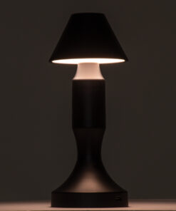 GloboStar® LUNNA 76476 Επαναφορτιζόμενο Επιτραπέζιο Φωτιστικό Πορτατίφ LED 1.5W 105lm 120° DC 5V IP44 CCT Ultra Θερμό 1500K - Φυσικό Λευκό 4500K - Ψυχρό Λευκό 6000K Dimmable Λευκό Πλαστικό - Μ9 x Π9 x Υ23cm- 2 Χρόνια Εγγύηση 20 76476 9