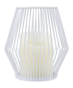 Alternative view of GloboStar® CANDLE 76488 Διακοσμητικό Realistic Κερί με LED Εφέ Κινούμενης Φλόγας - Μπαταρίας 2 x AA (Δεν Συμπεριλαμβάνονται) & Ασύρματο Χειριστήριο IR Θερμό Λευκό 2700K Dimmable Λευκό Φ14 x Υ16cm