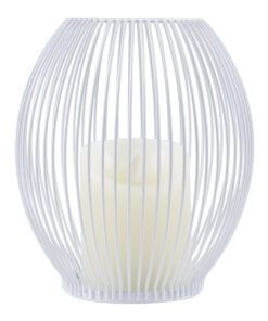 Alternative view of GloboStar® CANDLE 76491 Διακοσμητικό Realistic Κερί με LED Εφέ Κινούμενης Φλόγας - Μπαταρίας 2 x AA (Δεν Συμπεριλαμβάνονται) & Ασύρματο Χειριστήριο IR Θερμό Λευκό 2700K Dimmable Λευκό Φ16 x Υ18cm