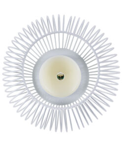 GloboStar® CANDLE 76492 Διακοσμητικό Realistic Κερί με LED Εφέ Κινούμενης Φλόγας - Μπαταρίας 2 x AA (Δεν Συμπεριλαμβάνονται) & Ασύρματο Χειριστήριο IR Θερμό Λευκό 2700K Dimmable Λευκό Φ19 x Υ24cm 10 76492 4