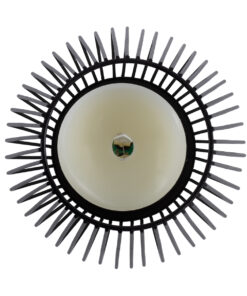 GloboStar® CANDLE 76493 Διακοσμητικό Realistic Κερί με LED Εφέ Κινούμενης Φλόγας - Μπαταρίας 2 x AA (Δεν Συμπεριλαμβάνονται) & Ασύρματο Χειριστήριο IR Θερμό Λευκό 2700K Dimmable Μαύρο Φ14 x Υ16cm 10 76493 4